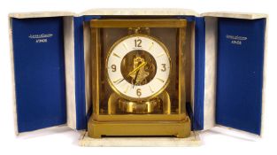 Jaeger-LeCoutre Atmos VI clock: the movement stamped to the front Jaeger-LeCoutre, Atmos,