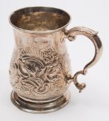 George III silver mug, maker William Cripps, London,