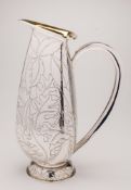 An Elizabeth II silver jug, maker Rod Kelly, London,