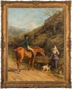 Heywood Hardy [1843-1933]- A Chance Meeting;