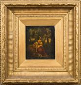 Attributed to Samuel Raven [1775-1847]- A lady with attendants; A lady seated in a landscape:- two,