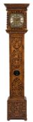 Richard Rooker, London, a walnut marquetry longcase clock: the eight day duration,