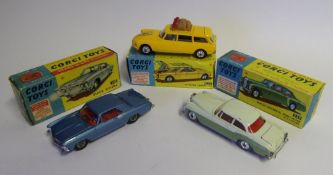 Corgi No 215 Bentley Continental Sports Saloon: No 245 Buick Riviera and No 436 Citroen Safari ID19,