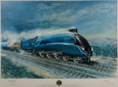 After Terence Cuneo (1907-1996) - 'Mallard':, signed limited edition print,
