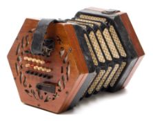 A late 19th/early 20th century squeezebox:, numbered 41951,
