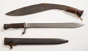 A German 1898/05 pattern bayonet by Frister -Rossman:,