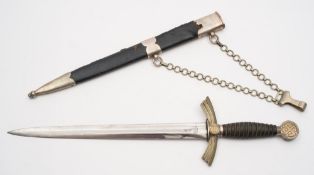 A German Third Reich period Luftwaffe officer's dagger first pattern, by Gebbr Helier Marienthal:,