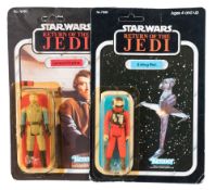 Kenner Star Wars, The Return of the Jedi,'General Madine' and 'B-Wing Pilot' 3 3/4inch figures:,