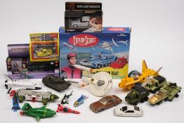 A Corgi Space 1999 'Eagle' and Star Trek 'USS Enterprise':,