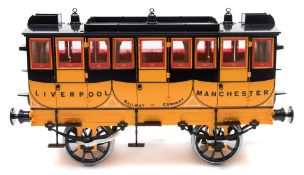 A Hornby 3 1/2 inch gauge 'Stephenson's Rocket' G104 Coach: in original box with unused transfer