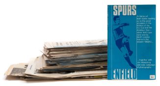 A collection of 1950s/60s Tottenham Hotspur football programmes and related ephemera:.