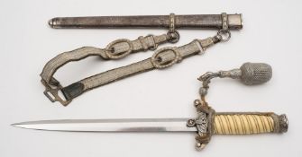 A Third Reich period Army dagger by Krebs, Solingen:,