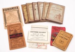 A collection of maps including: Southern Railway,