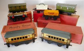 Hornby a collection of rolling stock: includes two No 1 Pullman Coaches, S.R.