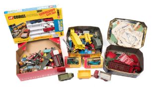 Corgi, Dinky and other makes, a collection of various vehicles:, including a Lamorghini Muira,
