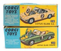 Corgi No.318 Lotus Elan S2' Tiger in my Tank' and No.