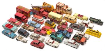 A collection of Corgi , Dinky and other vehicles:,