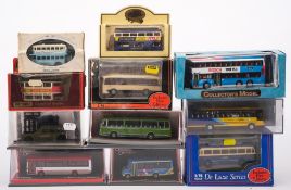 Five Corgi 'Original Omnibus' series models in boxes:,