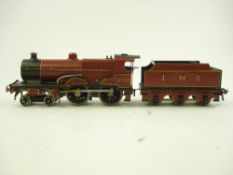 A Bassett-Lowke clockwork 4-4-0 LMS compound locomotive 1045:,