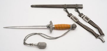 A German Luftwaffe officer's dagger:,