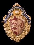 William 'Billy' Bannister (1879-1942) a group of three 9ct gold football medals,