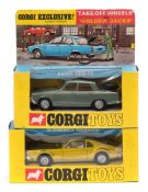 Corgi No.275 Rover 2000 TC in green with 'take-off wheels' and No.