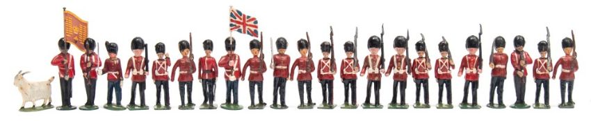 A set of various Guardsmen by J Hill and other makers:,