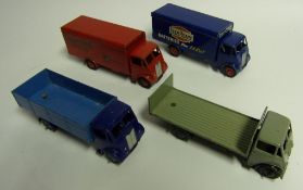 Dinky Supertoys No 514 Guys Van 'Slumberland': No 918 Guy Van 'Ever Ready',