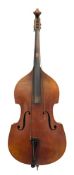 A 20th century German double bass:, unsigned,