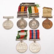 A Queens South Africa trio to '6364 Pte R G Templeton Gren Gds', :,
