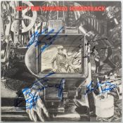 WITHDRAWN 10cc 'The Original Soundtrack' signed album cover:, signed by all four band members,
