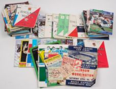 A collection of England International, Exeter and other rugby programmes and tickets:,