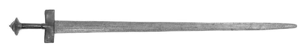 An Indo-Persian sword; with 80cm.