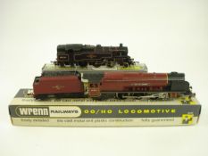 A Wren City Class 4-6-2 locomotive and tender 'City of London' in BR livery and a 2-6-4 tank