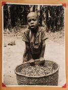 An album of pre-independence black and white photographs of Tanzania:, circa early 1960s.