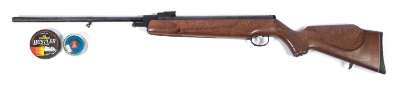 A Webley & Scott 'Omega' .22 calibre air rifle:, number 787980.