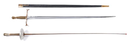 A late 19th/early 20th century court sword:,