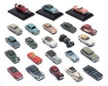 A collection of Oxford Diecast Vintage Model Series miniature cars:, including a Jenson Interceptor,