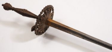 An 18th century small-sword:,
