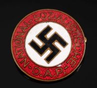 An early NSDAP enamel badge:,