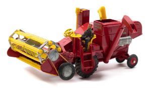 Corgi Massey-Ferguson '780' Combine harvester (1111):, red with yellow plastic fitting,