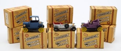 A collection of nine Charbons 'Miniature Series' diecast vehicles:, (boxed).