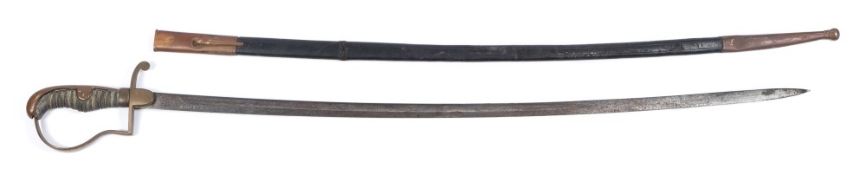 A late 19th /early 20th century German Army dress sword by Ruhr & Speyer, Berlin:,