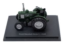 A collection of twenty three diecast miniature tractors:, possibly by Del Prado in original cases.