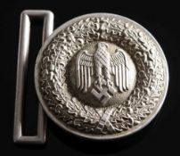 An NSDAP Army Officer's belt buckle:.