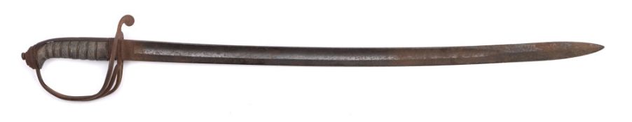 A short sword: with 65cm.