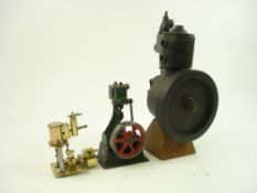 A Stuart type model of a vertical engine with 3 inch flywheel:,