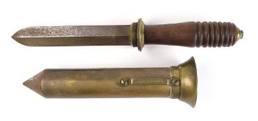 An early 20th century diver's knife by Siebe & Gorman:,