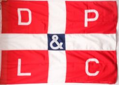A Company House flag for Dundee, Perth & London Company:, 152.5cm x 114.2cm.