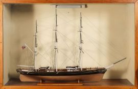 A good scratch built model of the Cutty Sark:,